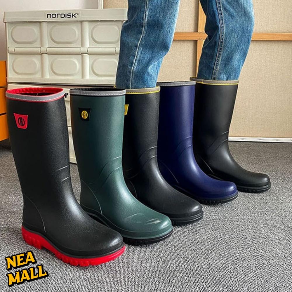 롱 남자레인부츠 남자여름장화 남자장마신발