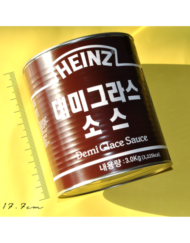 [박스]하인즈 데미그라스소스 3kg x 6캔  데미글라스 - 상세 이미지 2