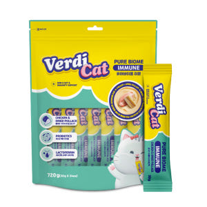 베르디캣 퓨어바이옴 국산 대용량 유산균 치킨 연어(헤어볼), 30g, 2... 솔직 후기 | 실제 사용자 리뷰 총정리 - 상품 이미지 3