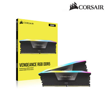 [RMA 메모리]  커세어 DDR5-7200 CL36 VENGEANCE RGB BLACK 패키지 (48GB(24Gx2))