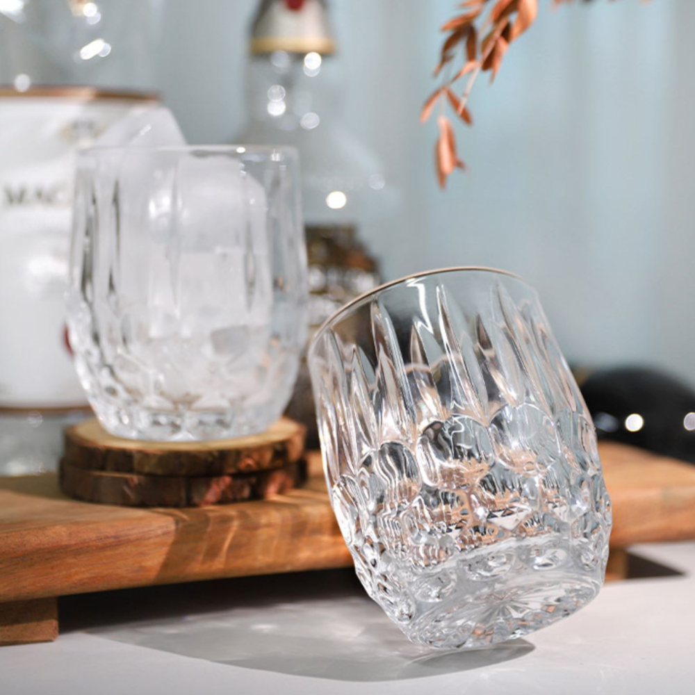 양주잔 300ml 위스키 유리잔 온더락 글라스 언더락 홈카페 쥬스 물컵 술잔 집들이선물