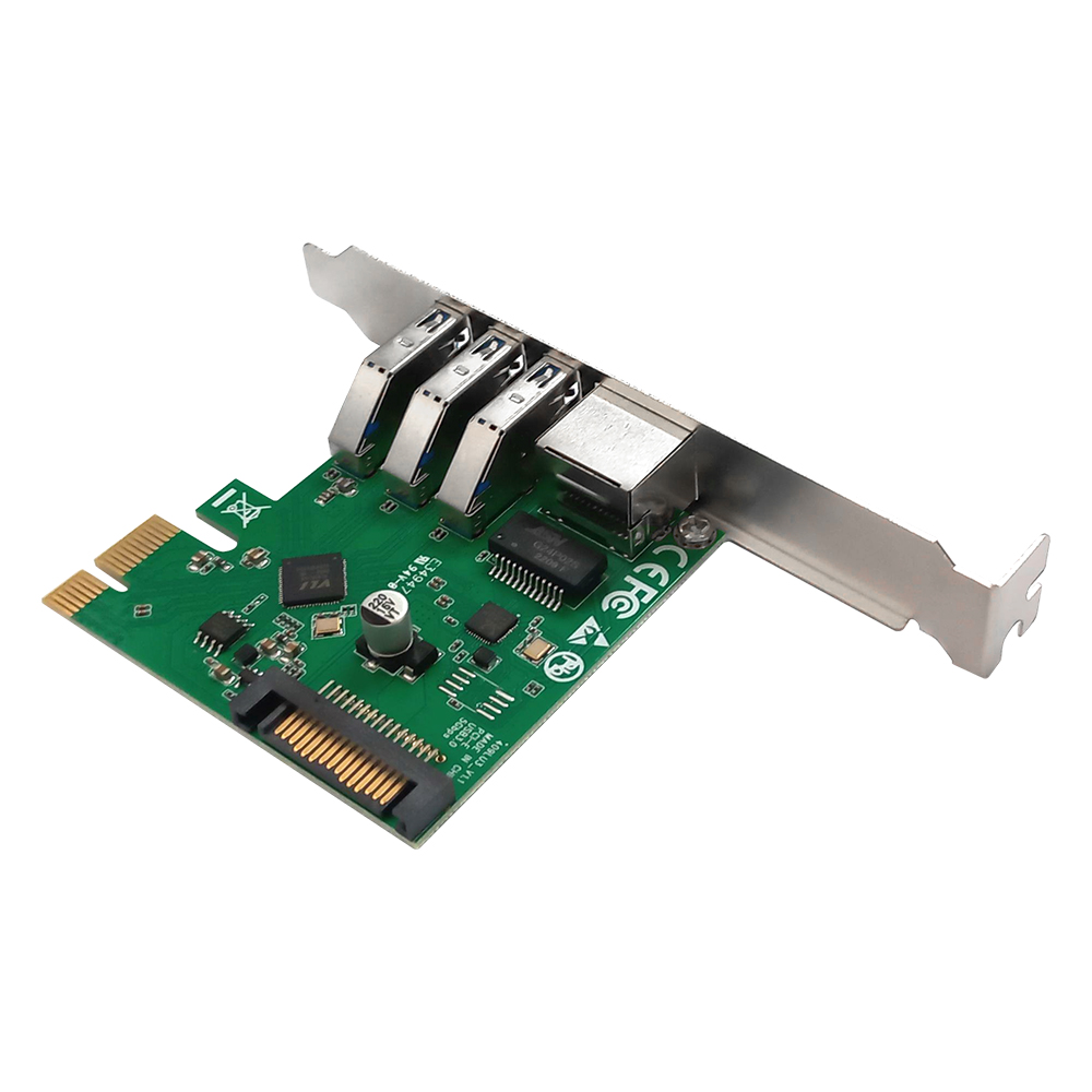 [리퍼상품P] NEXT-409LU3 기가랜+USB3.0 3포트 PCIe 확장카드 NEXT-409LU3 - 상세 이미지 4