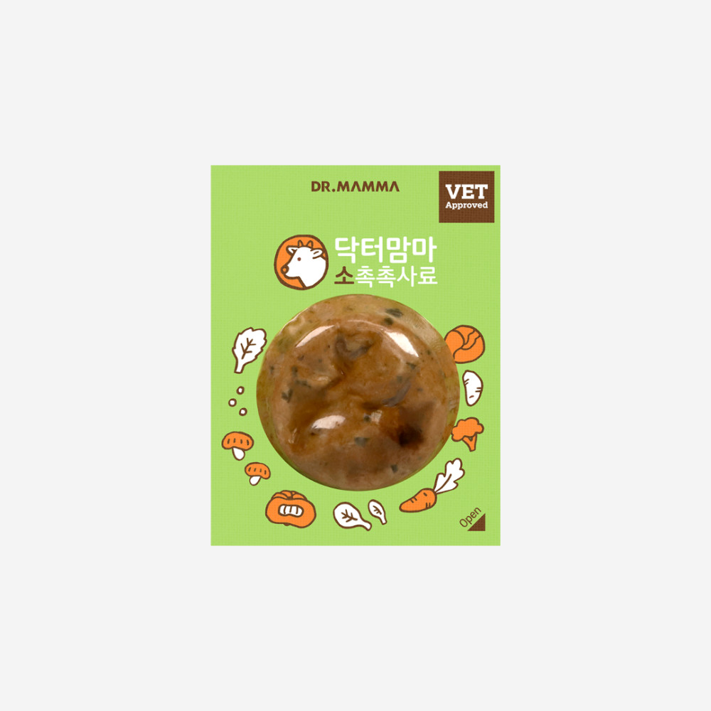 닥터맘마 강아지 반려견 습식 화식 촉촉사료 소 700g - 상세 이미지 2