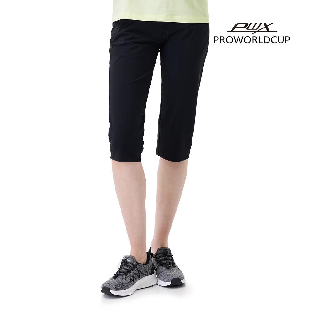 [PWX]Q223-4622-1ZB 여성 웜업 7부 팬츠 - 상품 이미지