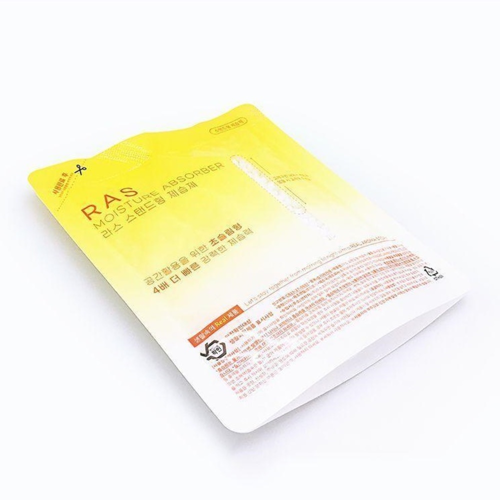 스탠드형 옷장 제습제 소형 2P 염화칼슘 습기 제거제 150g