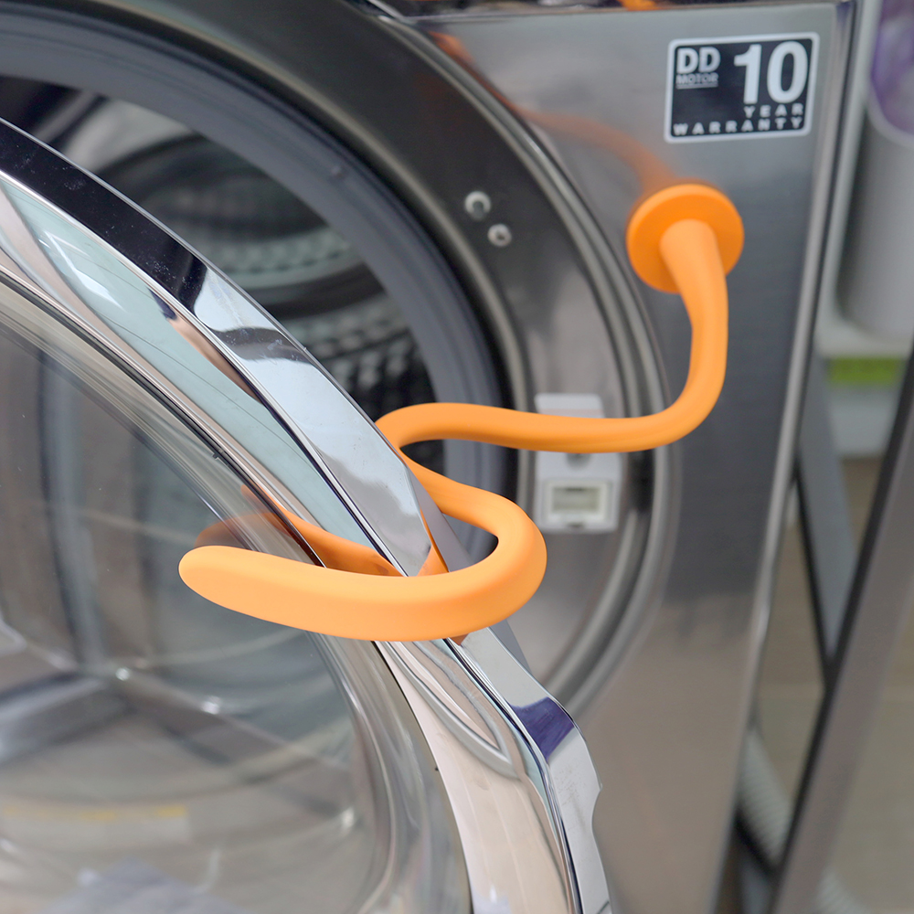 세탁기 문 고정 홀더 도어 클립 환기용 문닫힘방지