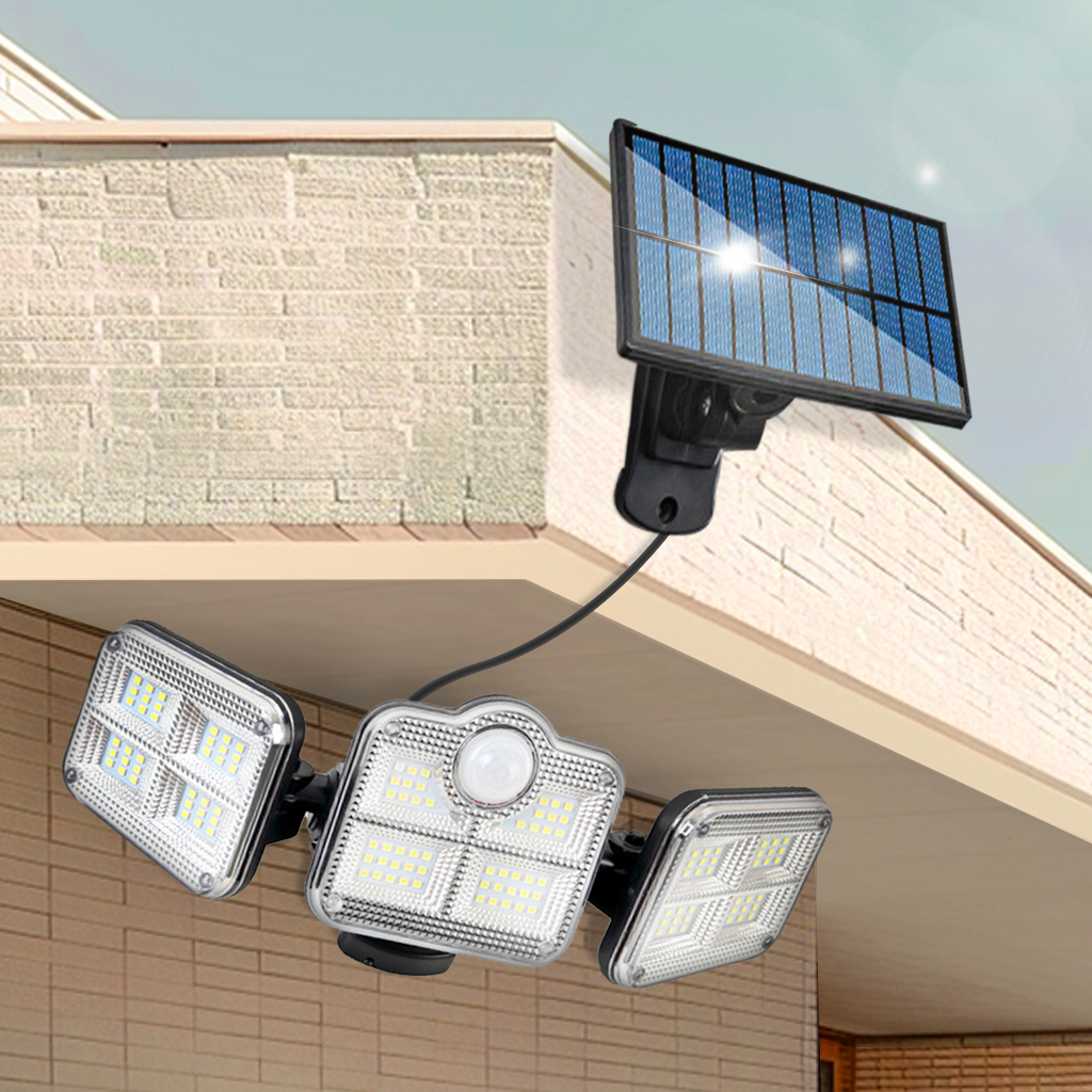 태양광 센서등 벽등 태양열 LED 정원등 전구 122구 분리형