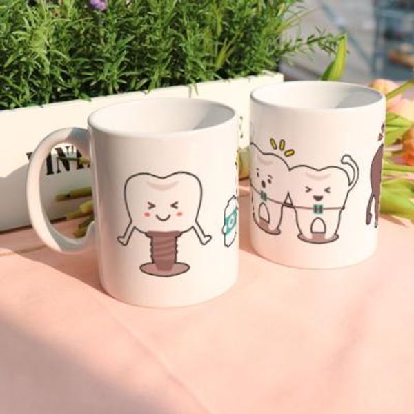 [꾸밈] pa404-디자인머그컵2p-치과컵2 : 핫트랙스
