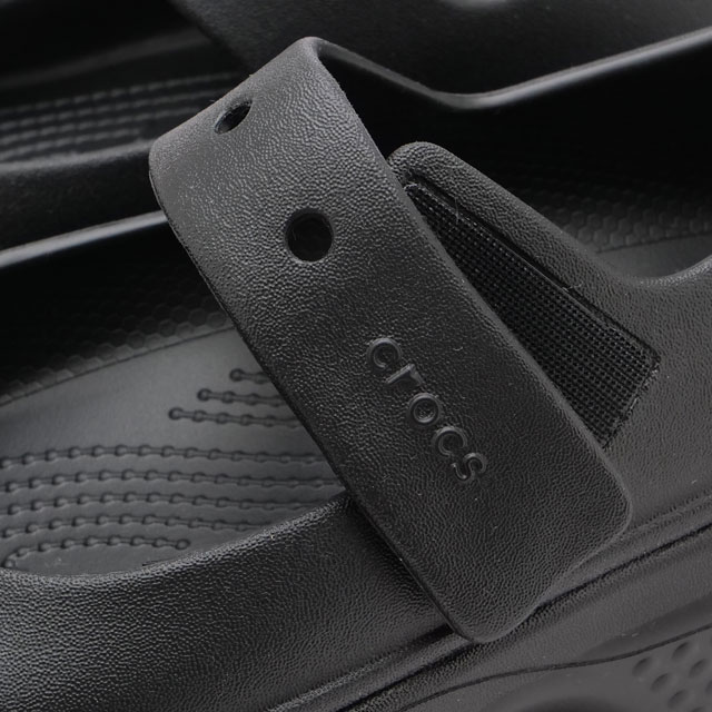 크록스 CROCS 스톰프 메리제인 샌들 209939-060FW24 블랙 - 상세 이미지 3