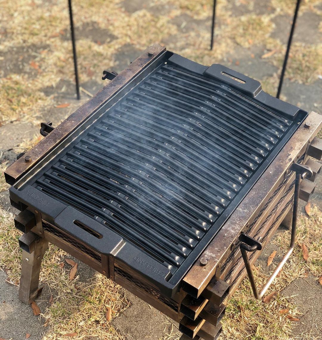 디바디바 바베큐그릴 캠핑그릴 불판 야외바베큐 숯불 석쇠 450 콜맨 파이어플레이스3