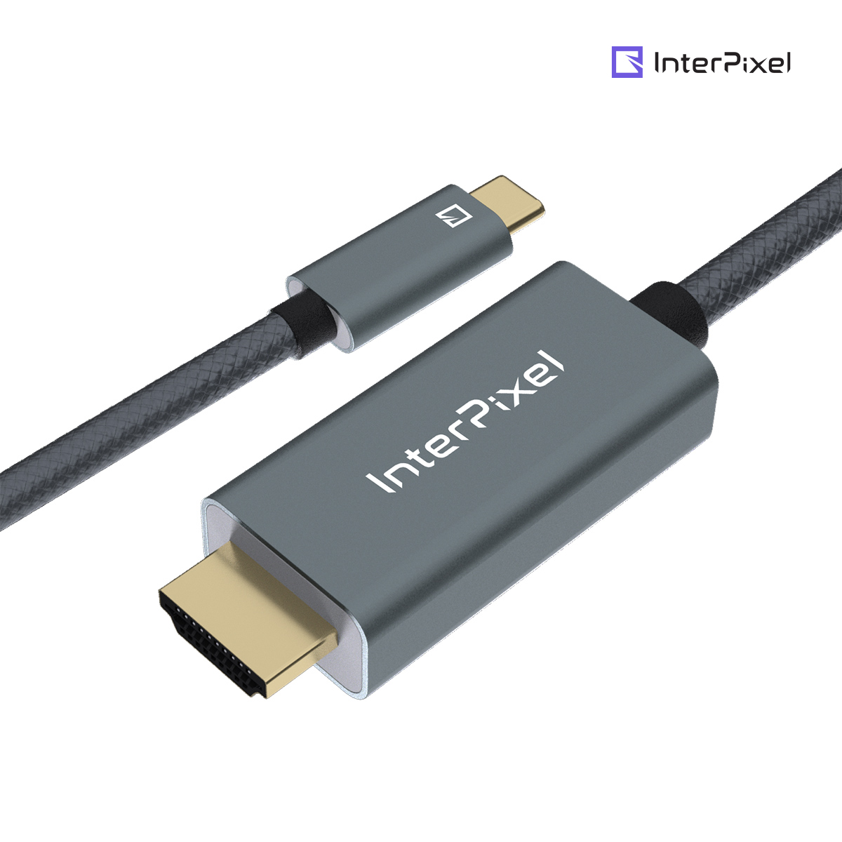 인터픽셀 USB C타입 to HDMI 2.0 케이블 4K 1.5m - 상세 이미지 3