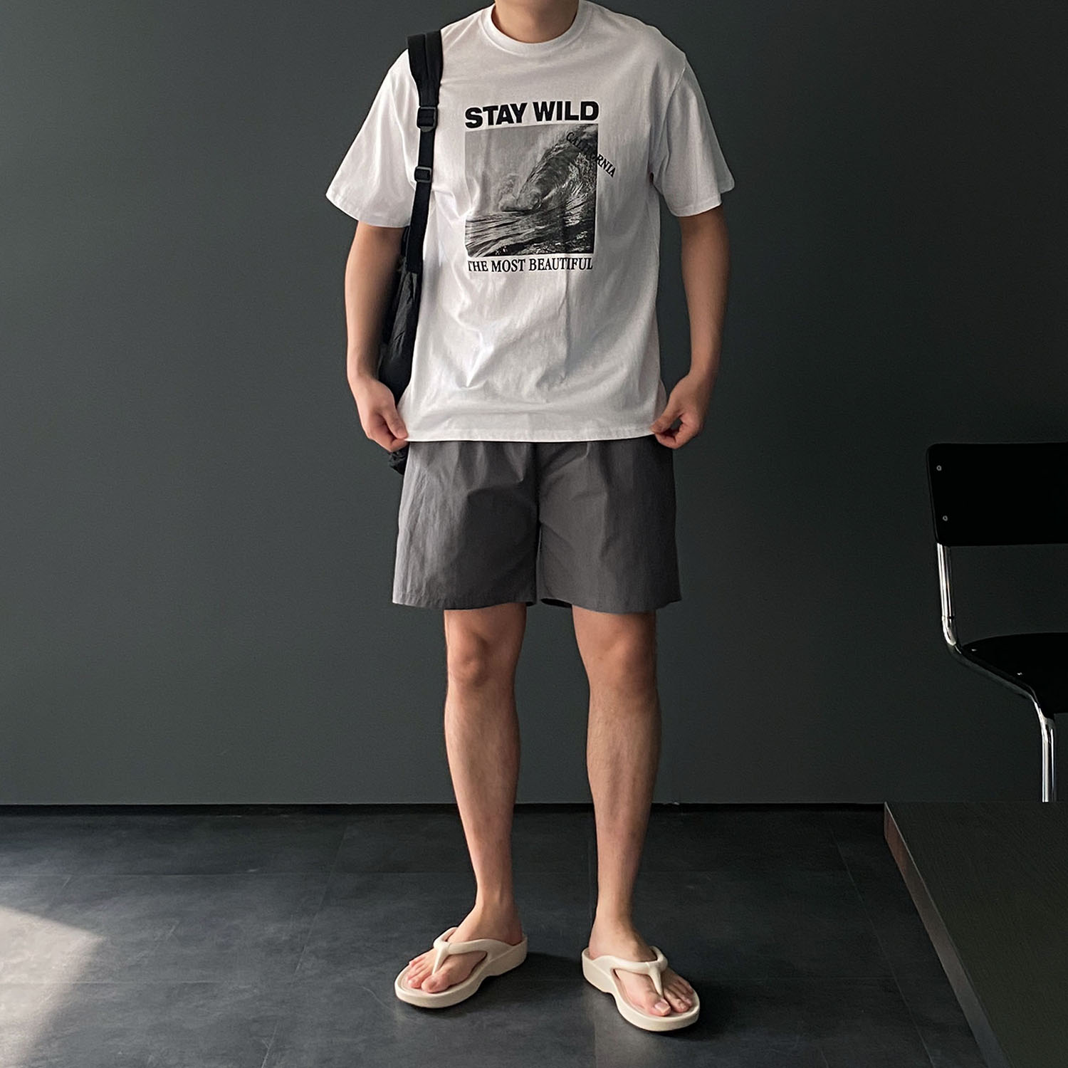 나일론반바지 냉장고반바지 방수반바지 - 상세 이미지 4