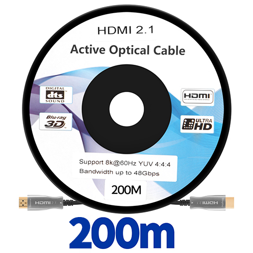 넥스트유 HDMI2.1 8K UHD AOC 하이브리드 광케이블 7HAOC 200m, 1개 - 상세 이미지 3