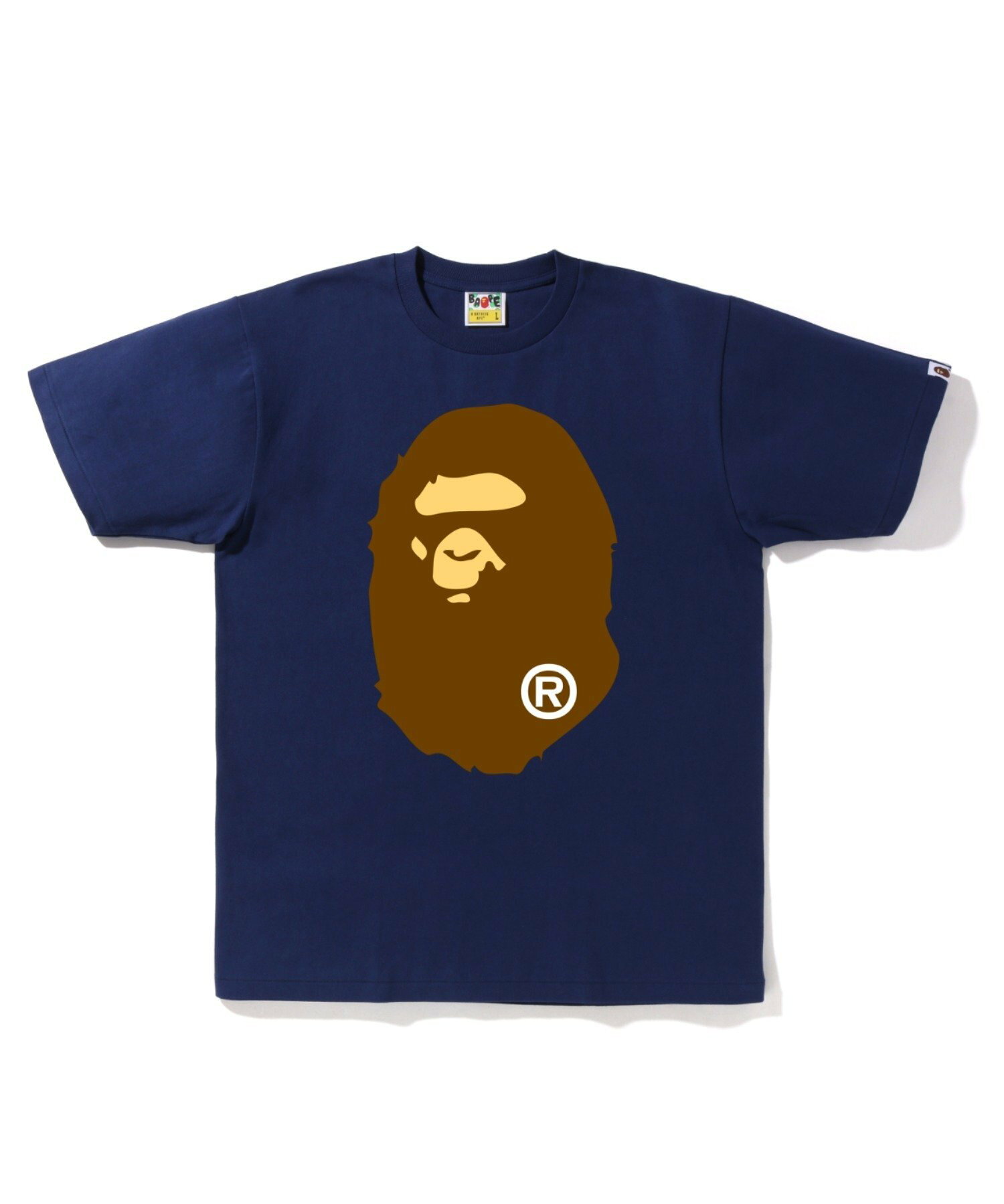 베이프 BAPE BIG APE HEAD 반팔 빅 와이드 박스 티셔츠 4컬러 - 상세 이미지 4