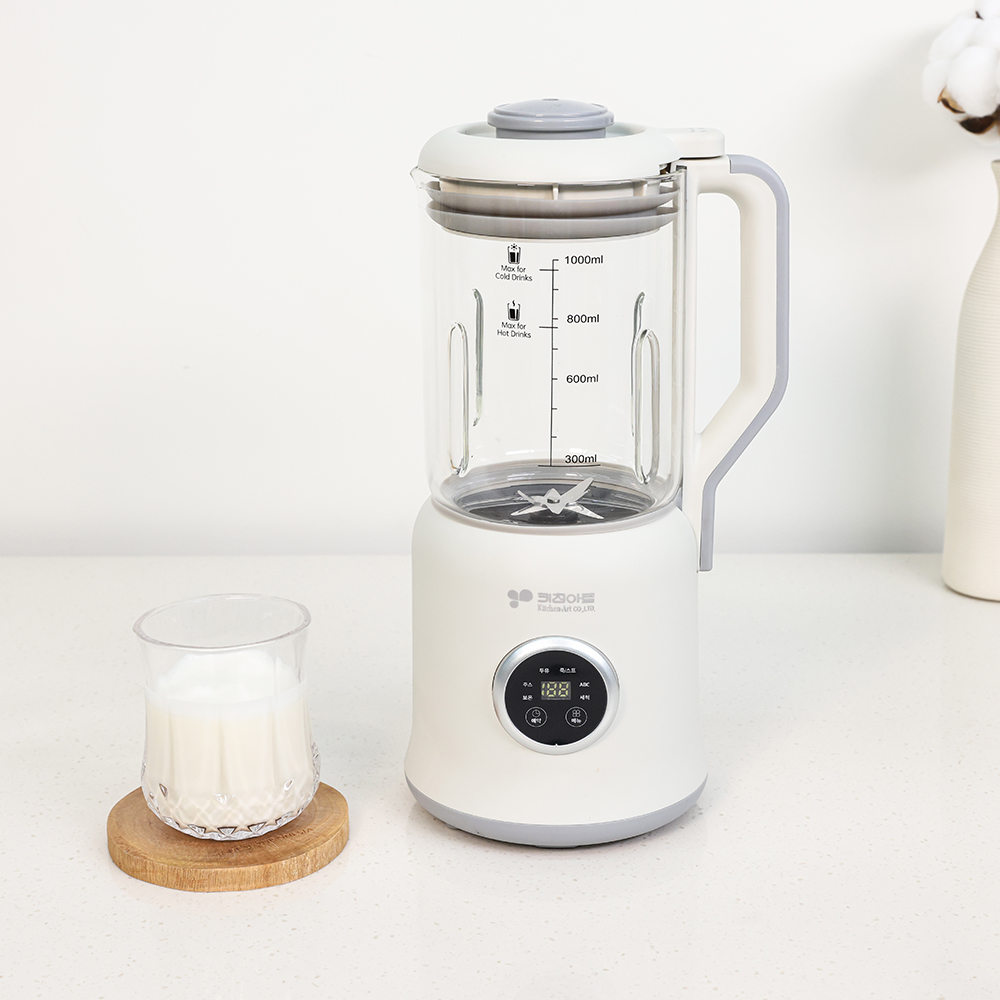 키친아트 두유 제조기 1L 대용량 가정용 콩물 죽 메이커 만드는기계