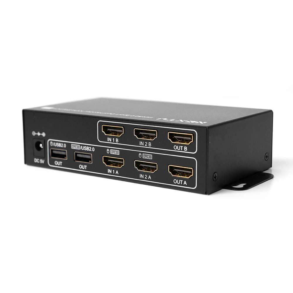 넥스트유 7402KVM-DUAL HDMI 2포트 듀얼모니터 KVM 스위치 - 상세 이미지 5