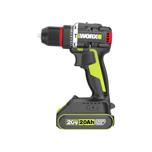 WORX 웍스 충전 해머드릴 20V 2.0Ah BL WU361 - 상세 이미지 2