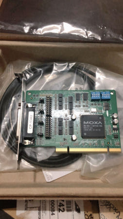 MOXA CP-134U 4포트 RS232/422/485 PCI 슬롯 산업용 등급 원래 포장 보증