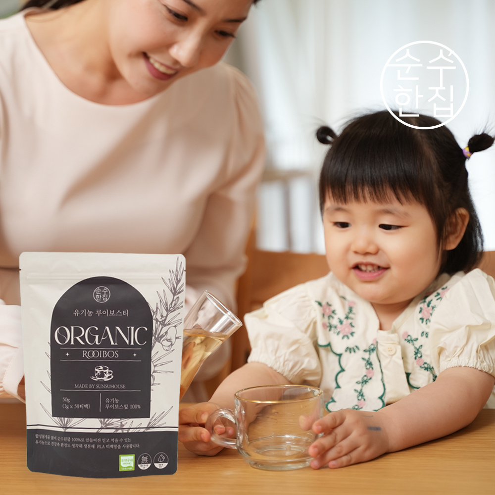 유기농 임산부 차 루이보스티 티백 50개입