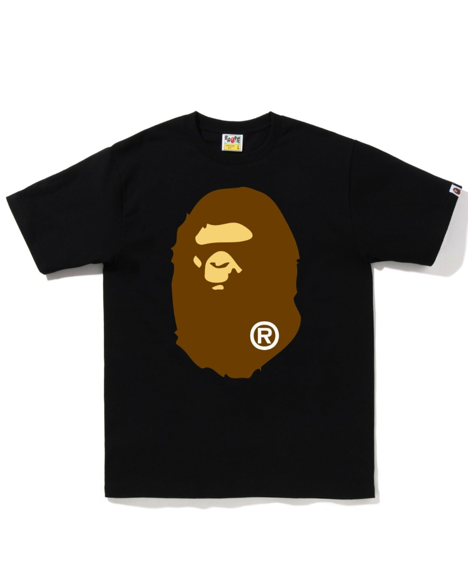 베이프 BAPE BIG APE HEAD 반팔 빅 와이드 박스 티셔츠 4컬러 - 메인 이미지
