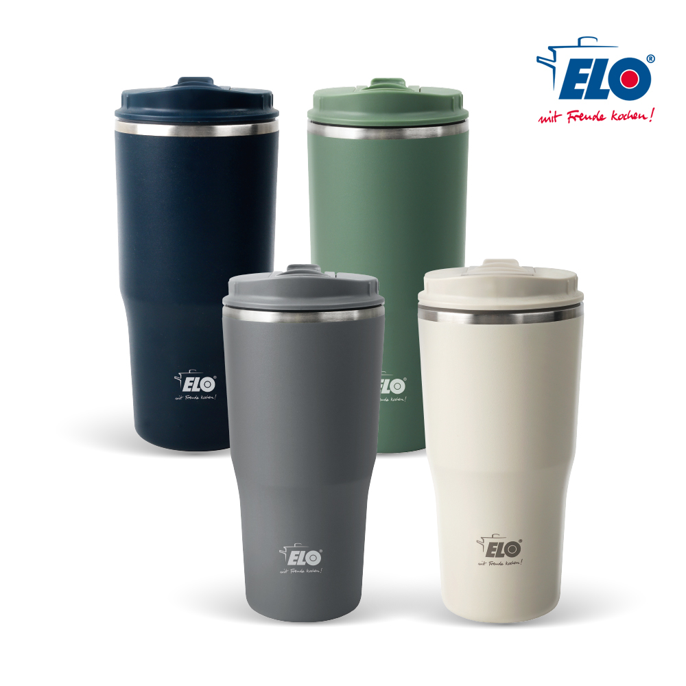 ELO 피크 텀블러 빨대 포함 530ml, 아이보리 - 상세 이미지 4