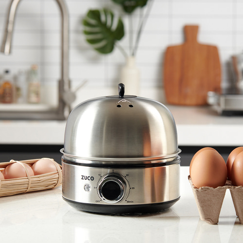 주코 올스텐 계란찜기 타이머 계란삶는기계 에그쿠커 전기찜기 ZE-XB201S