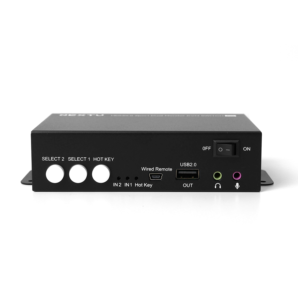 넥스트유 7402KVM-DUAL HDMI 2포트 듀얼모니터 KVM 스위치 - 상세 이미지 2