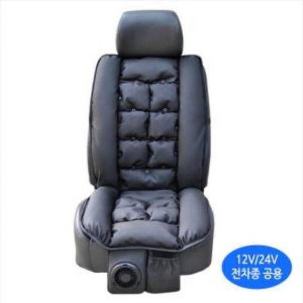 차량시트커버 호환 자동차시트커버 교체 카바 디엘 프리미엄 리무진 쿨링시트 12V 24V 겸용 : 워닌티티