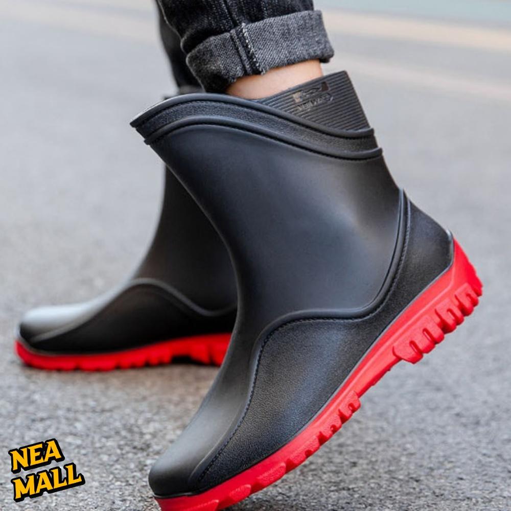 웨스턴 남자레인부츠 남자여름장화 남자장마신발