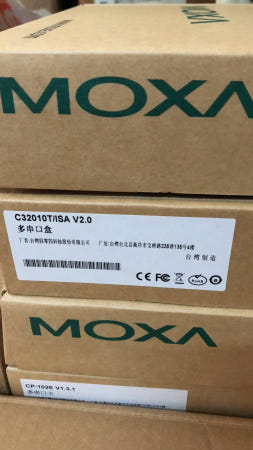 MOXA C32010T ISA 슬롯 다중 직렬 카드8-32 포트 확장용 케이블 포함 신규 재고