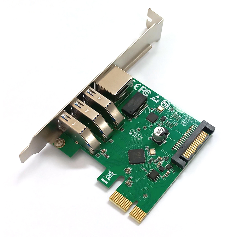 [리퍼상품P] NEXT-409LU3 기가랜+USB3.0 3포트 PCIe 확장카드 NEXT-409LU3 - 상세 이미지 3