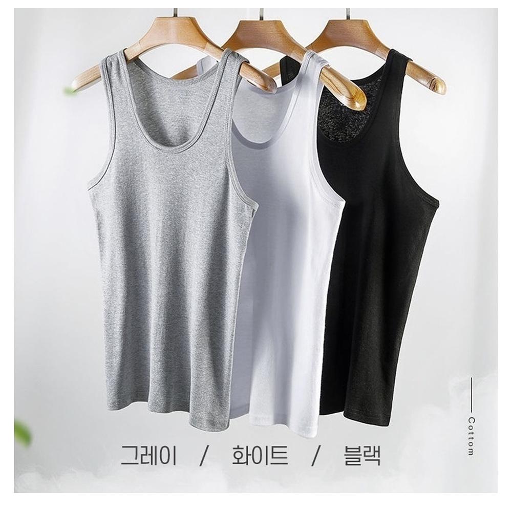 여름용 시원한런닝 여름메리야스 빅사이즈런닝 쿨메리야스 이미지 3