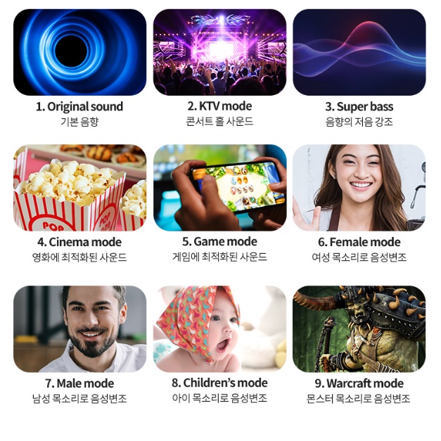 마이크되는 이어폰 C-type USB이어폰 음질좋은 유선 이어폰 - 상세 이미지 3