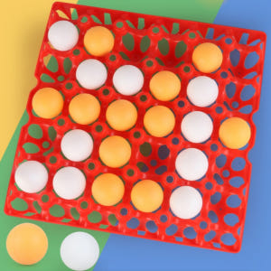 [KC인증]빌리네집 탁구공 빙고 게임 보드게임 계란판 탁구 오목 올림픽 실사용 후기 | 효과 있을까? - 상품 이미지 2