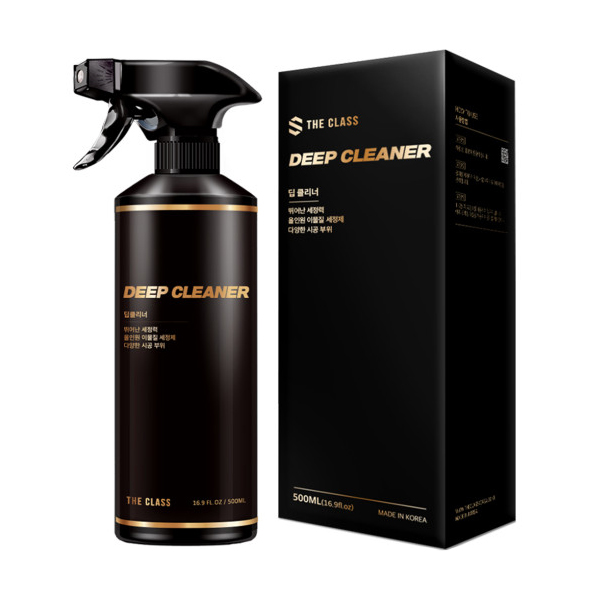 [재주문 많은] 더클래스 딥클리너 올인원세정제 500ml APC 타르 벌레 새똥 갈변 제거 - 상품 이미지