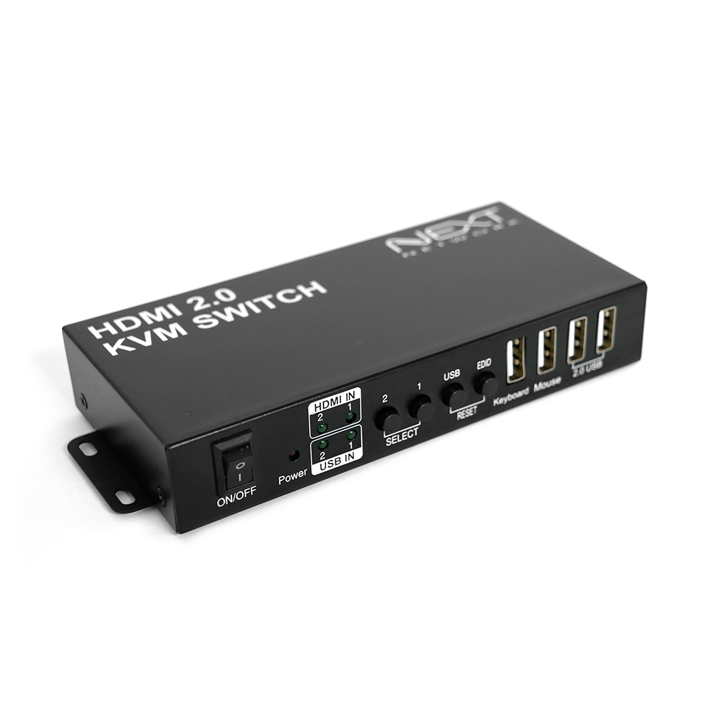 [리퍼제품] 넥스트 NEXT-7002KVM-4K 2:1포트 USB HDMI KVM스위치 - 상세 이미지 4