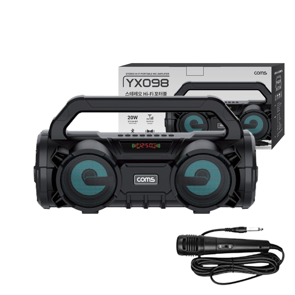 COMS YX098 블루투스 스피커+마이크