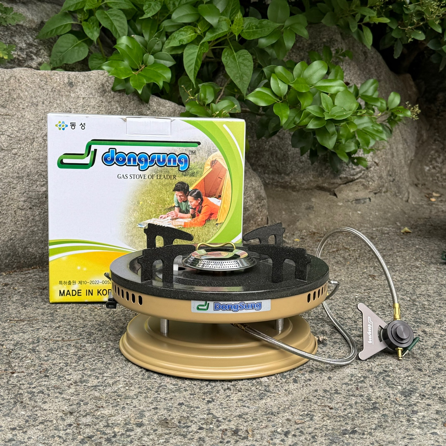 동성 해바라기 버너 DSR 1005 캠핑 화력 조절기 LPG 3KG 가스통 호환