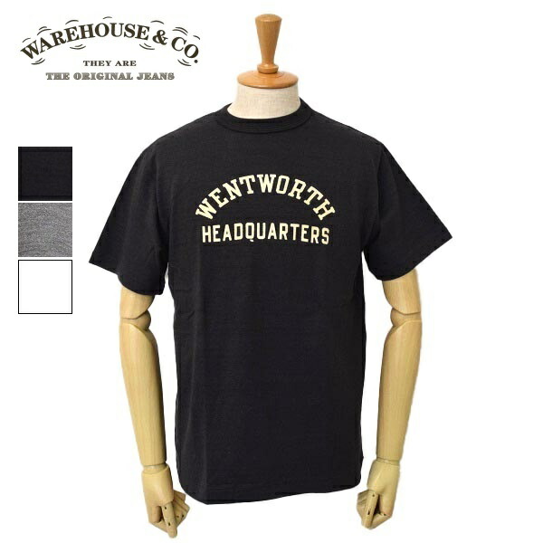 웨어하우스 WAREHOUSE WENTWORTH 반팔 티셔츠 Lot 4601 - 메인 이미지