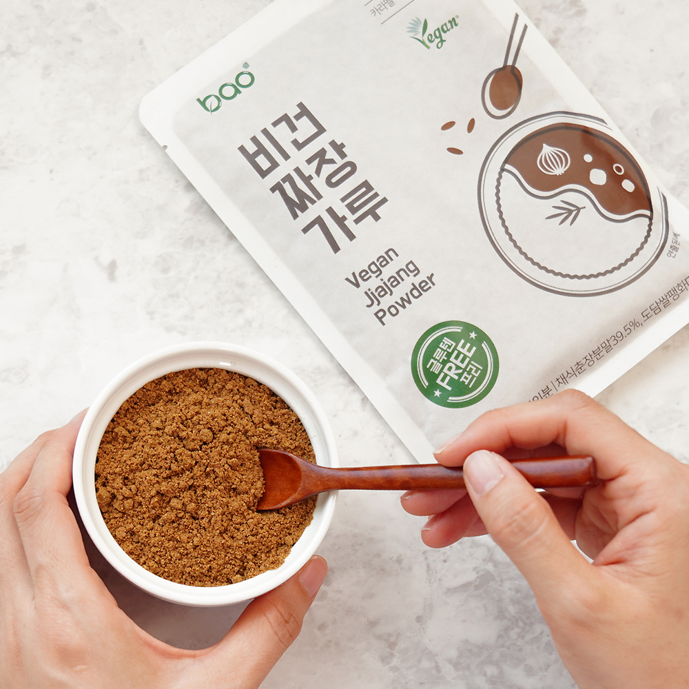 채식 춘장분말로 만든 비건 짜장 가루 100g - 상품 이미지