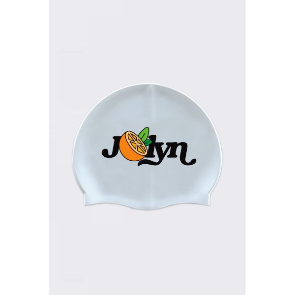 졸린 실리콘 수모 수영모자 스퀴즈 Jolyn Silicone Swim Cap (prints) - Squeeze - 메인 이미지
