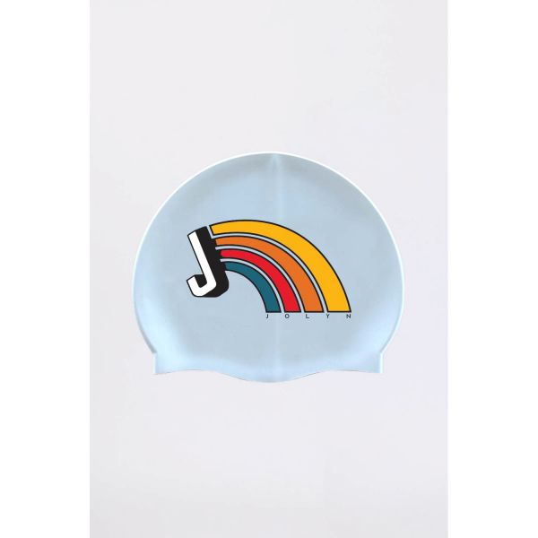 졸린 실리콘 수모 수영모자 바우 Jolyn Silicone Swim Cap - Bows - 메인 이미지