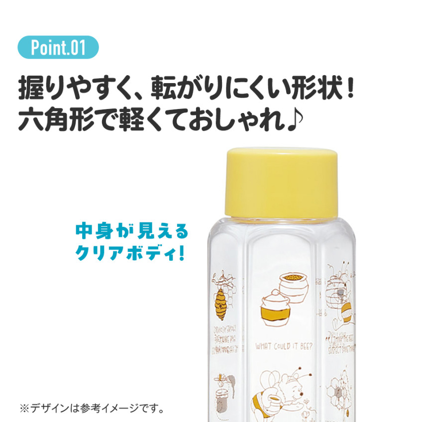[발주상품 2~4 영업일 후 발송예정] 스케이터 무민 캐릭터 육각 블로 보틀 350ml PDH4 - 주방·식기 - 하카타몰