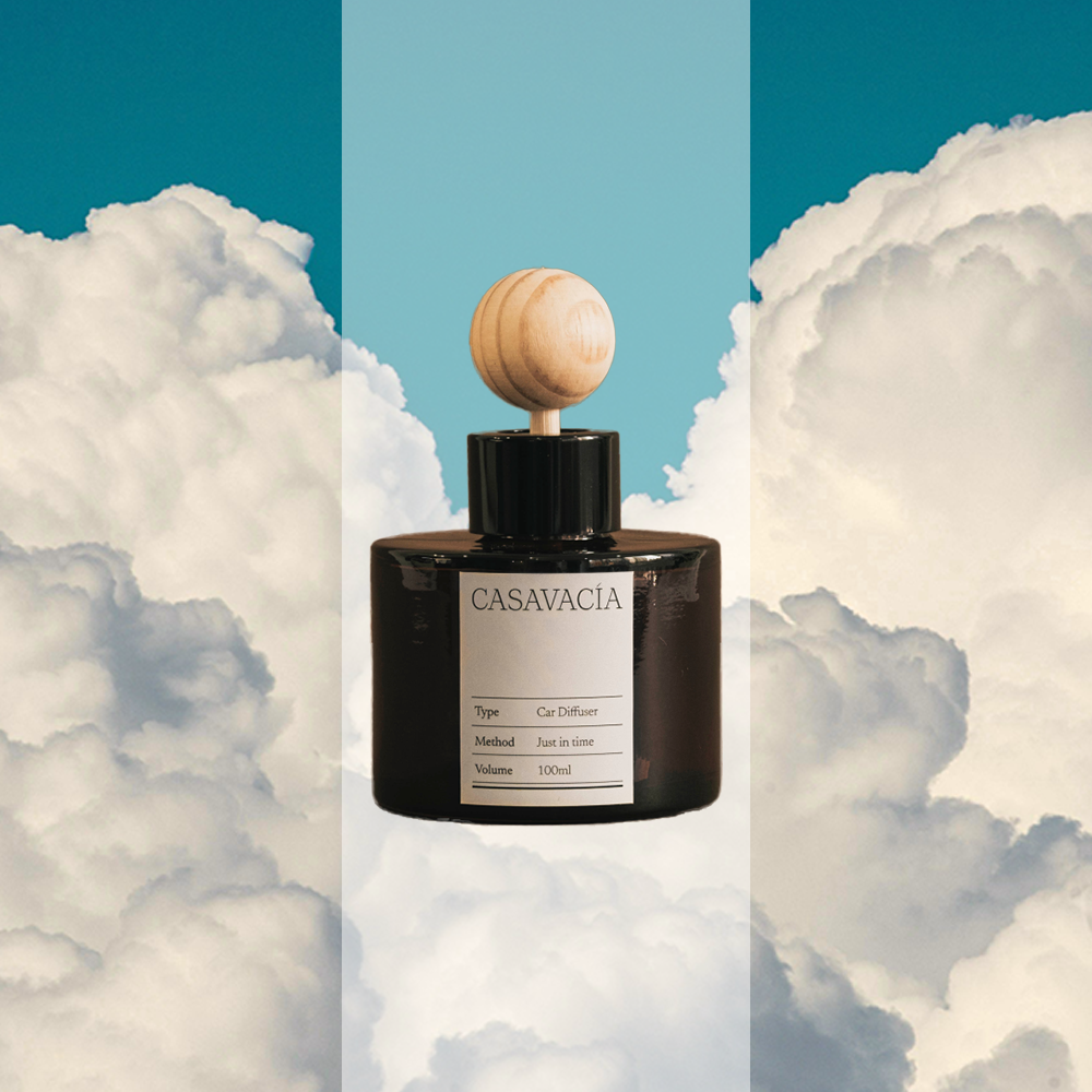 라이트 블루 차량용 방향제 디퓨저 Eau de Parfum(25%) 시원한 K8 - 상품 이미지