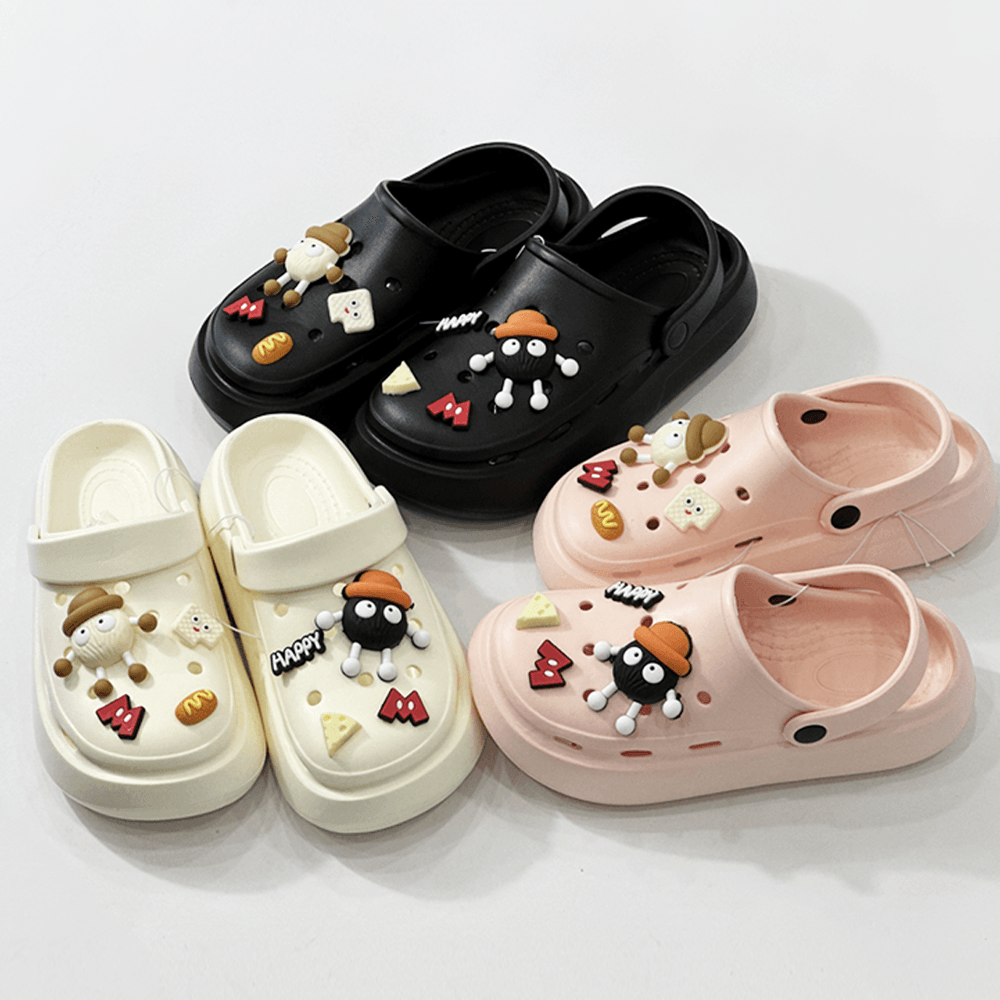 캠브리지 캐릭터 클로그 아쿠아 샌들