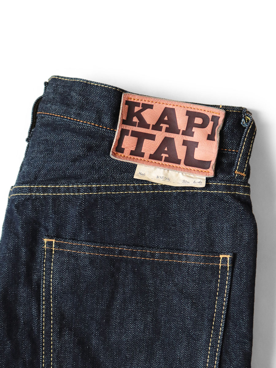 캐피탈 KAPITAL 14oz 데님 5P OKABELLBO 청바지 SLP033SLP108 - 상세 이미지 5