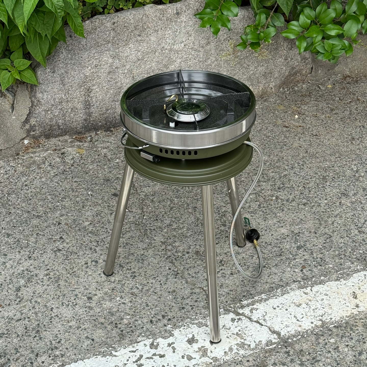 동성 해바라기 버너 DSR 1005 캠핑 화력 조절기 LPG 3KG 가스통 호환