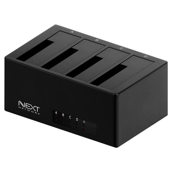 [리퍼제품] USB3.0 4Bay DATA Docking Station / e-SATA / 2.5형, 3.5형 SATAI,II,III HDD 및 SSD사용가능 NEXT-644DU3 - 상세 이미지 3