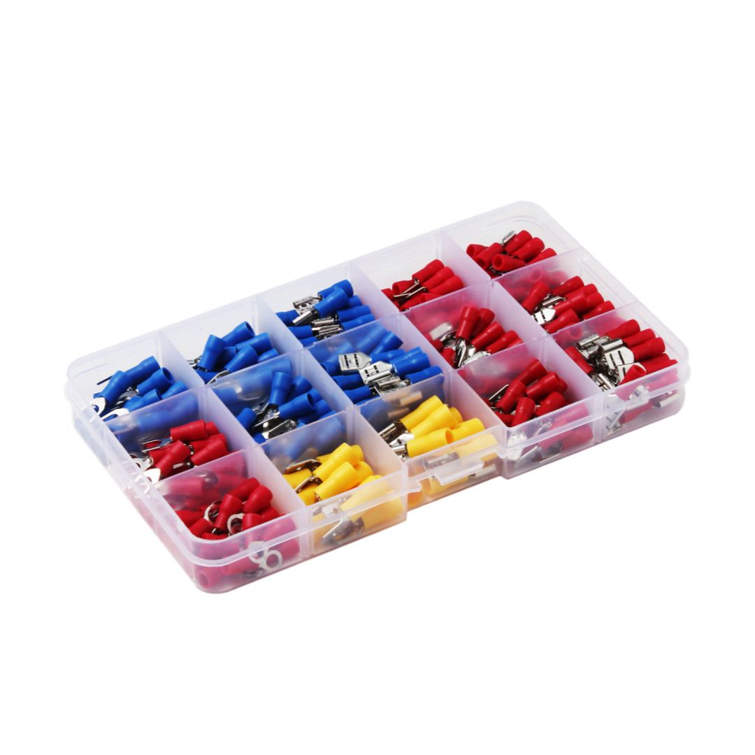 우주툴스 압착 터미널 단자 280pcs 세트 - 상품 이미지