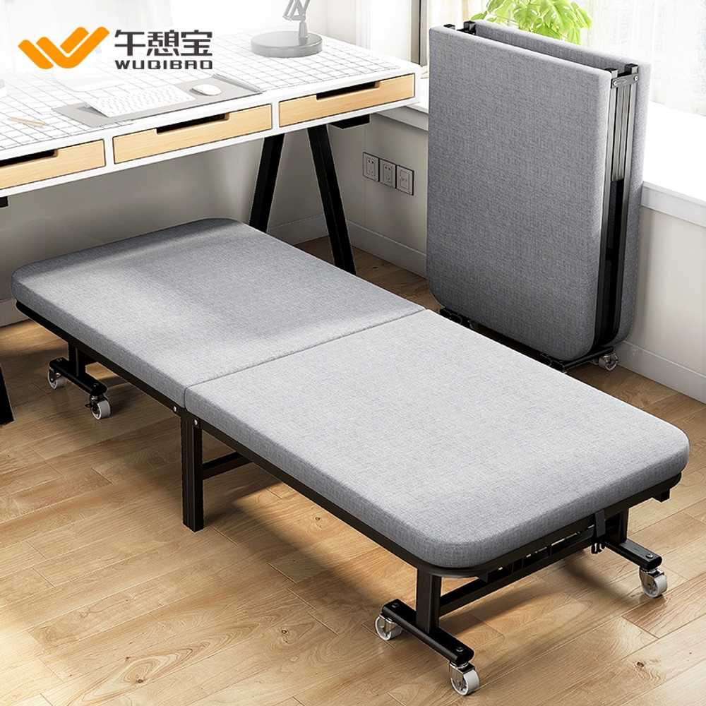 사무실 접이식 침대 소파베드 캠핑 간이침대 공간활용 60cm - 상세 이미지 4